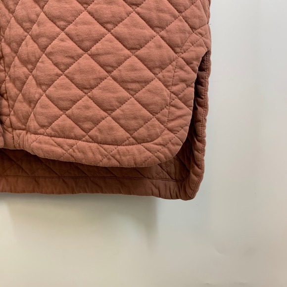 Bernie‎ Bernardo Women's Quilted Long French Cotton Terry Coat Size XS - Picture 5 of 13